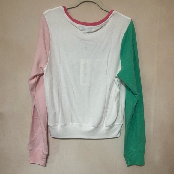 Wildfox size S Backseat Bingo baggy beach jumper sweatshirt NWT - Picture 6 of 8